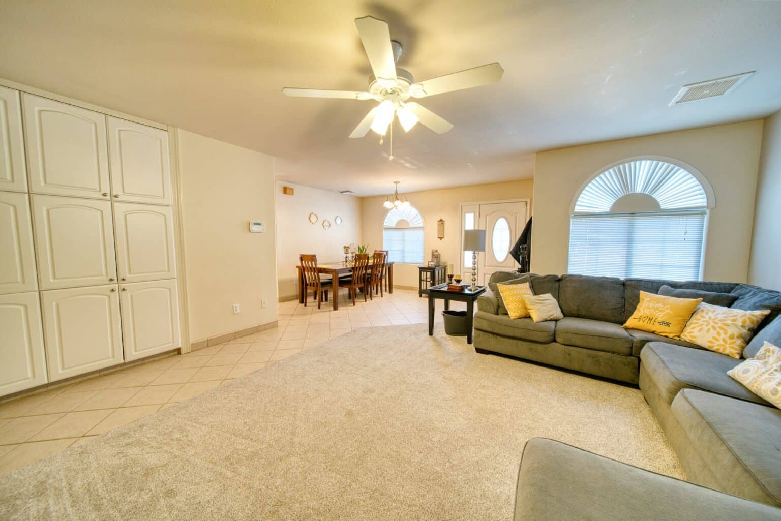 home carpet cleaned and sanitized